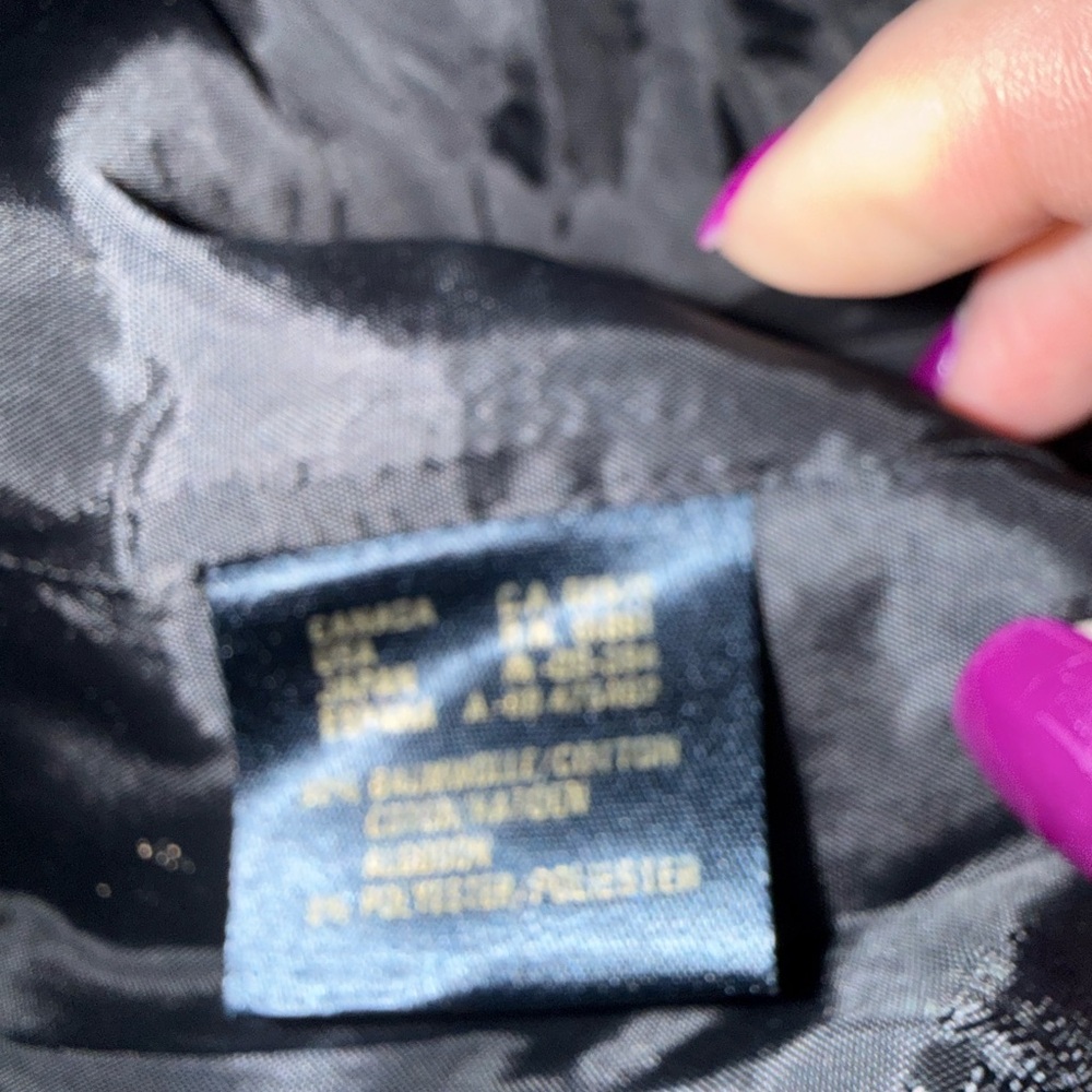Escada Midnight Blue Blazer with Gold Stars - Picture 3 of 4